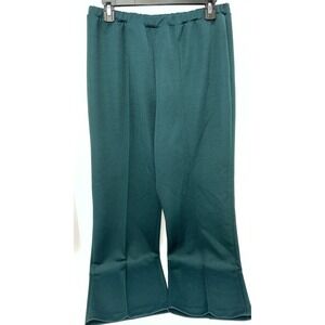 Shaker Sport Pants Women's 32 Emerald Green Slacks